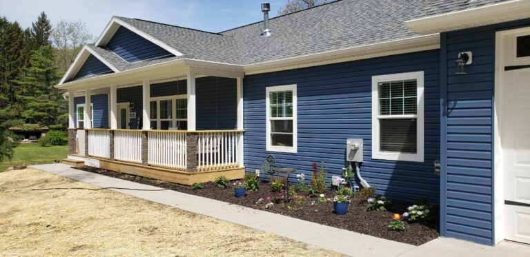 Manufactured Home With Porch